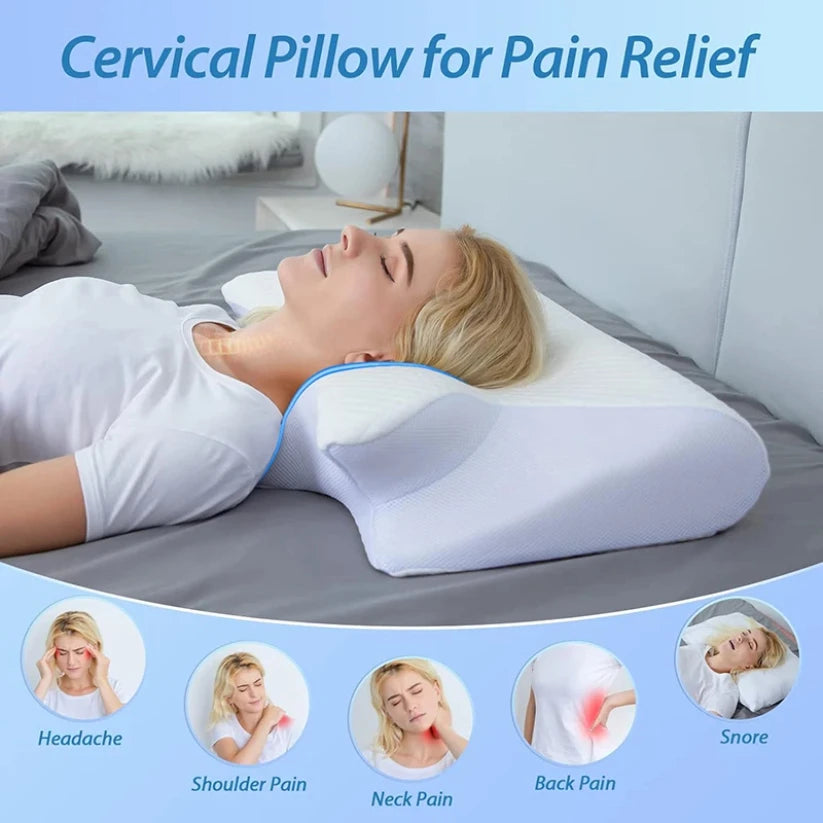 Almohada Cervical de espuma viscoelástica