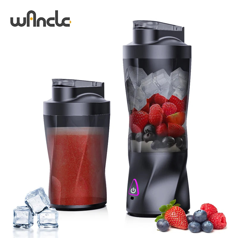 Licuadora electrica portatil 700 ml -Electric Portable Juicer Fresh Fruit Mixer 700ML