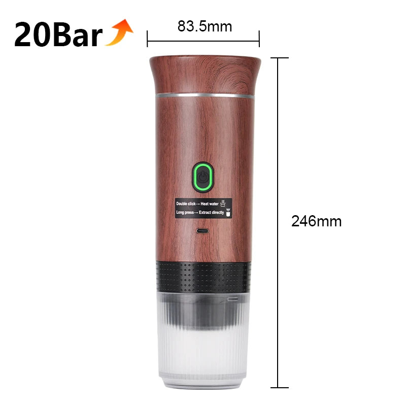 cafetera expreso portátil  3en1 - Portable espresso machine