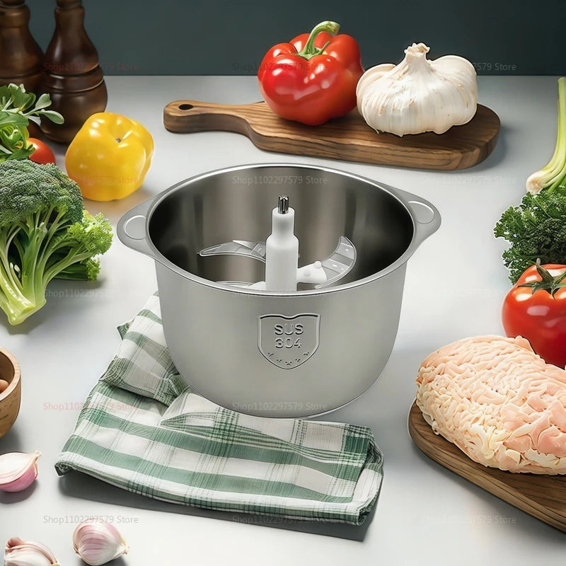 Picadora de carne eléctrica de 3 velocidades -Food Processor