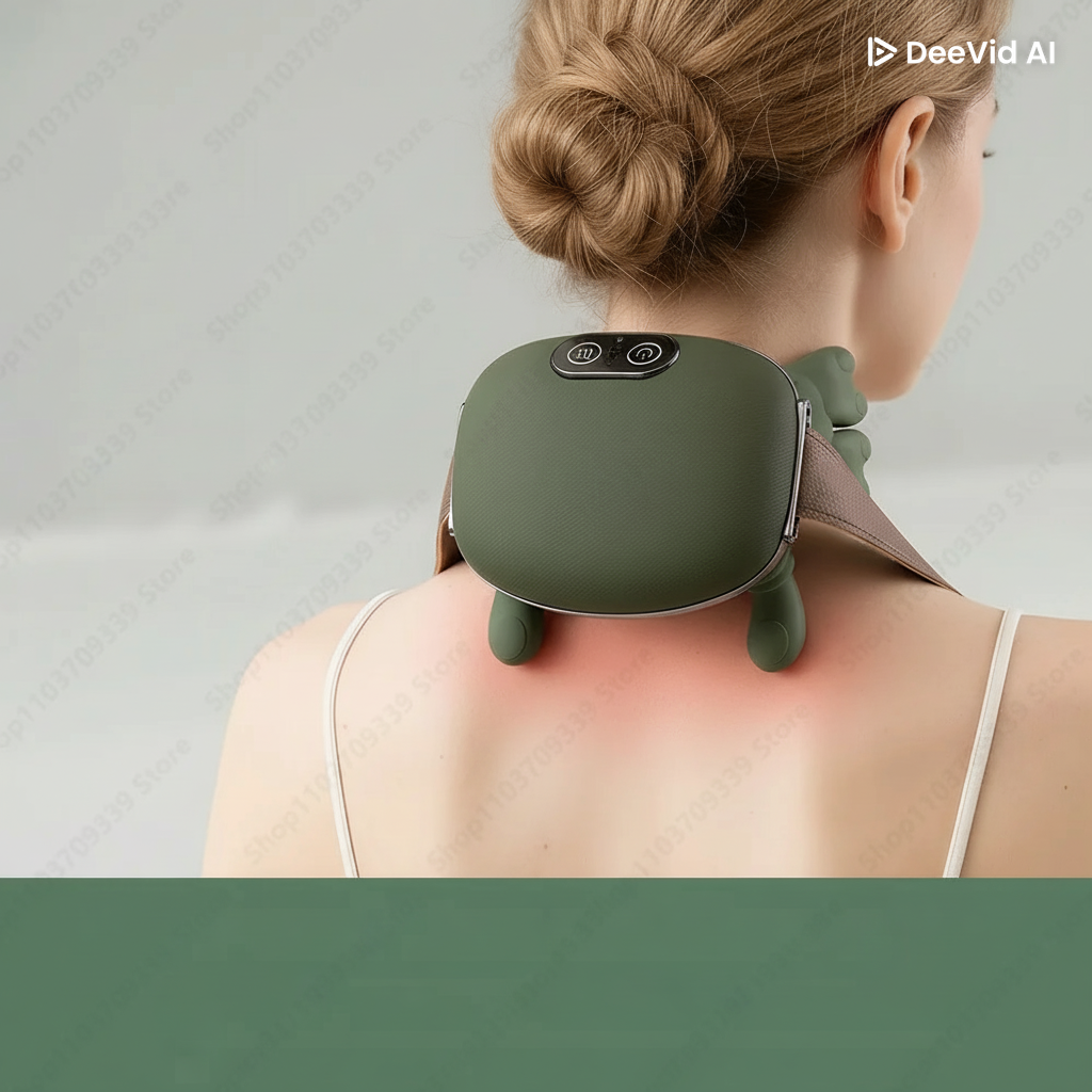 Masajeadora de cuello y espalda alta.
